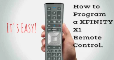 how to program xfinity remote