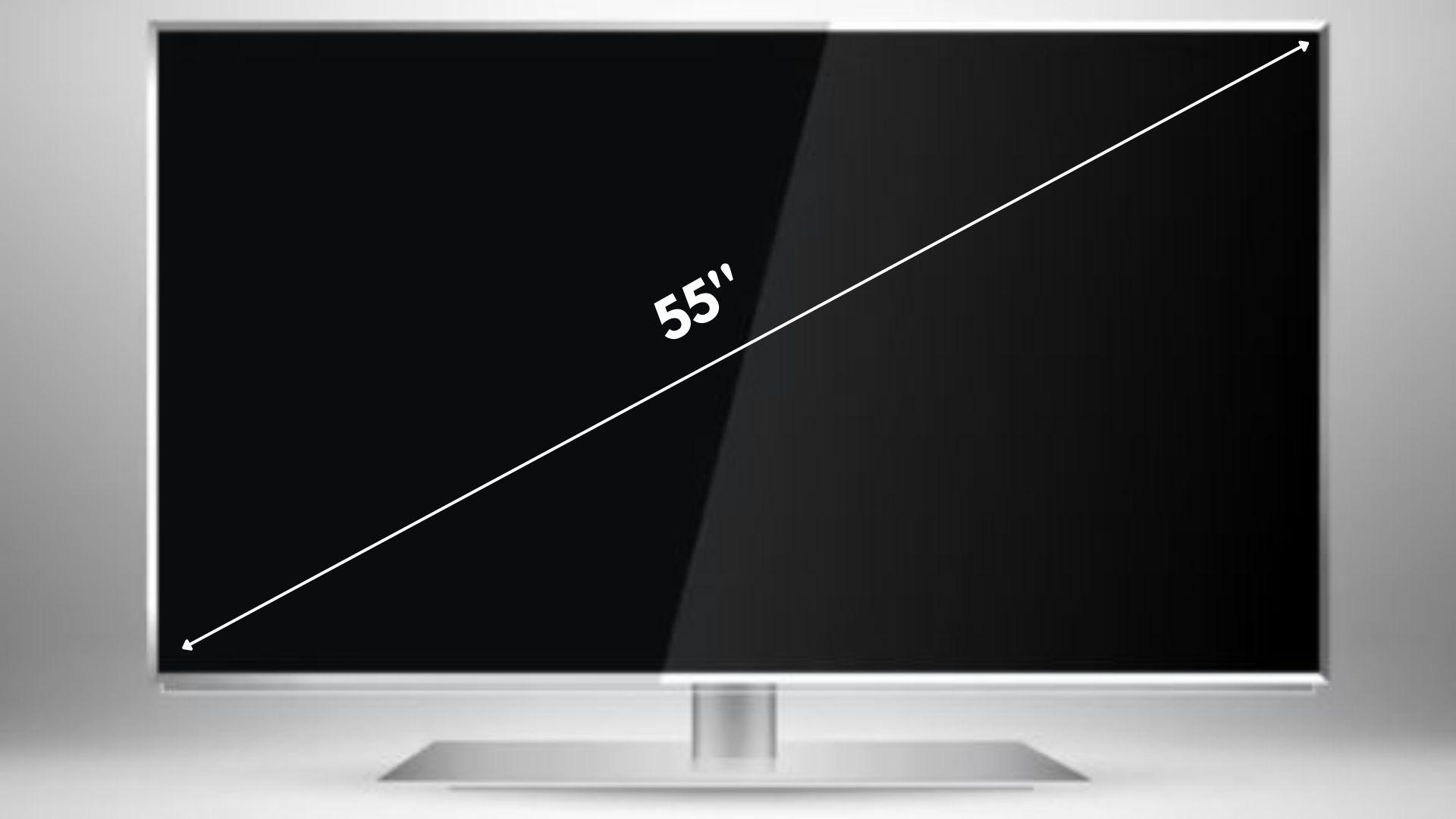 The Width of a 55-Inch TV